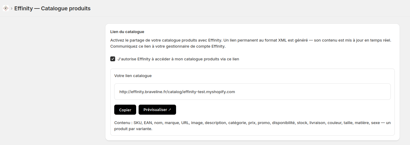 Authorize Catalog